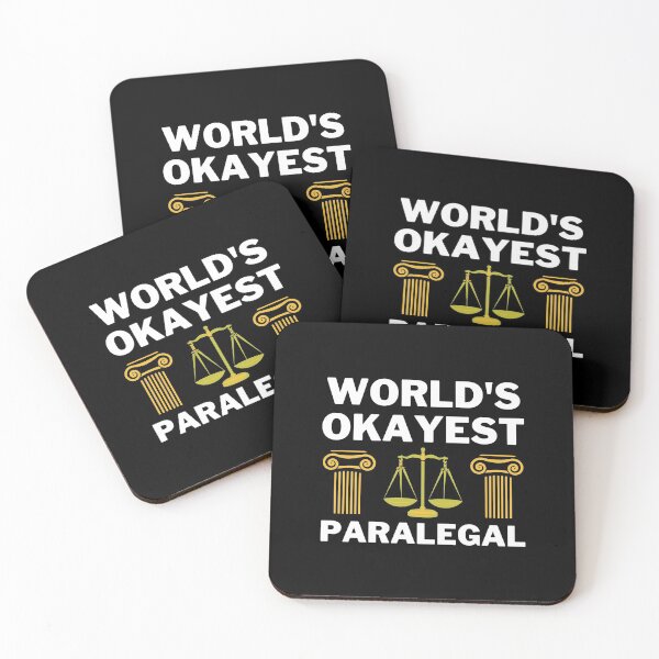 Item preview, World's Okayest And Best Paralegal designed and sold by livegood.