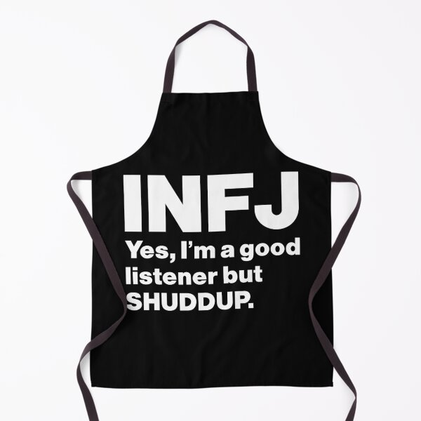 Item preview, INFJ Yes, I'm a good listener but SHUDDUP (MBTI Merch) designed and sold by lamweixing.