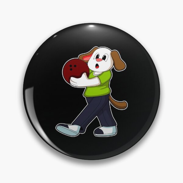Item preview, Dog Bowling Bowling ball  designed and sold by Snabdesign84.
