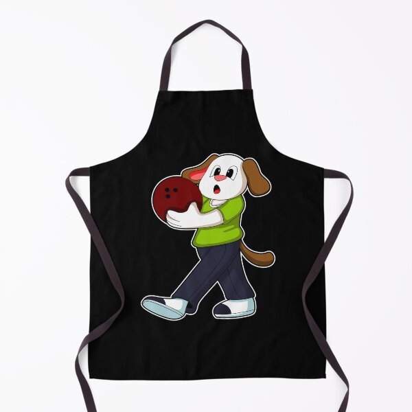 Item preview, Dog at Bowling with Bowling ball designed and sold by Snabdesign84.