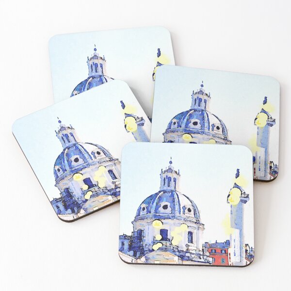 Item preview, Roma: church and column designed and sold by Giuseppe Cocco.