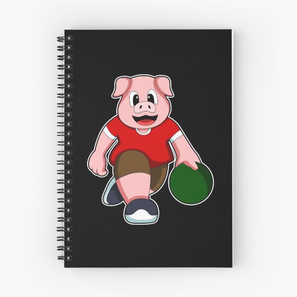 Item preview, Pig Bowling Bowling ball  designed and sold by Snabdesign84.