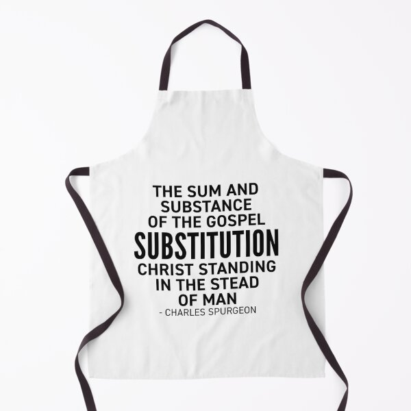 Item preview, Substitution - CH Spurgeon Quote designed and sold by HalpinDesign.
