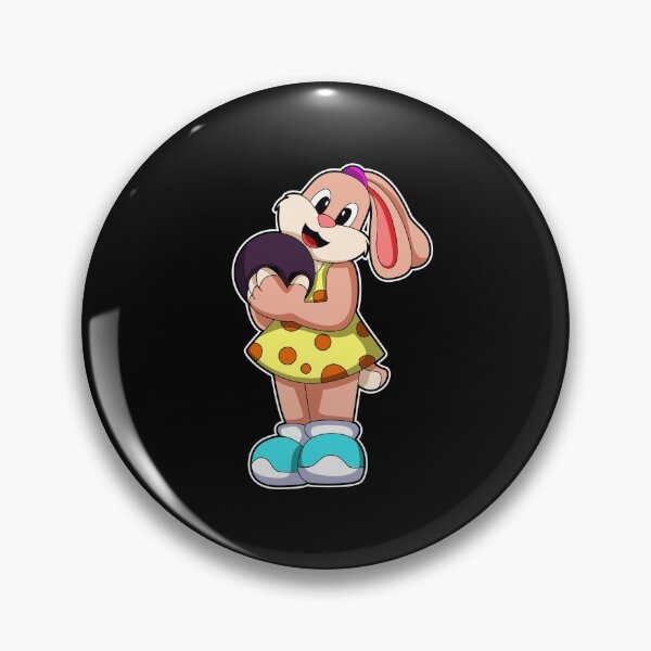 Item preview, Rabbit Bowling Bowling ball  designed and sold by Snabdesign84.