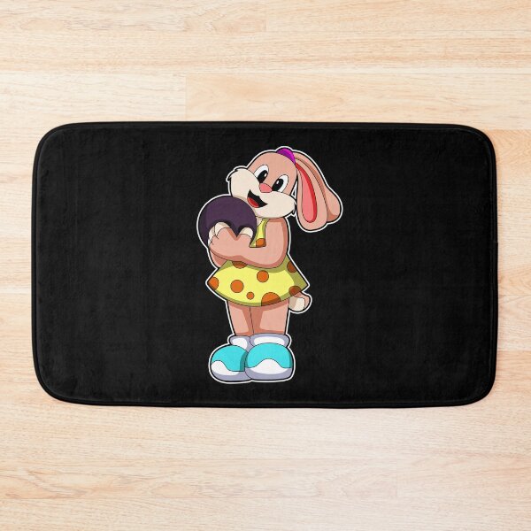 Item preview, Rabbit at Bowling with Bowling ball designed and sold by Snabdesign84.