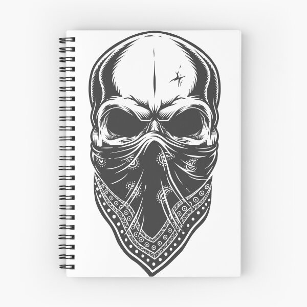 Item preview, gangsta skull designed and sold by Moueddene.