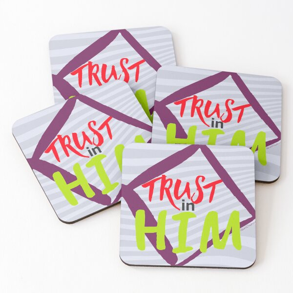 Item preview, Trust in HIM Spiritual Quotes designed and sold by HeartCrushes4u.