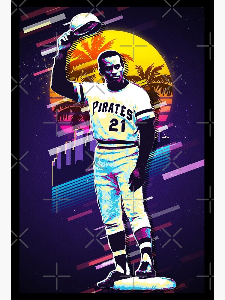 Legend Roberto clemente Baseball  Art Board Print for Sale by  ElizbethKell802