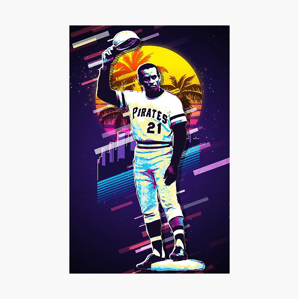 Download Roberto Clemente Abstract Art Wallpaper