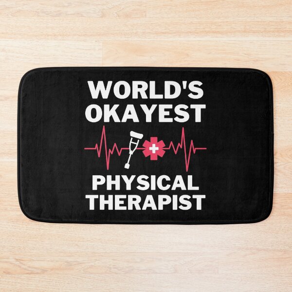 Item preview, World's Okayest And Best Physical Therapist designed and sold by livegood.