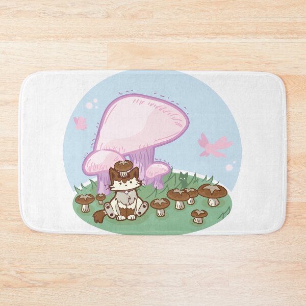 Item preview, Mushroom Cat designed and sold by KyuumiNya.