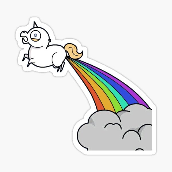 Tags. unicorn, funny, cool, rainbow, fart, farting. 