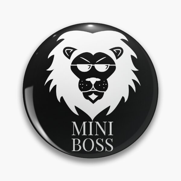 Item preview, lion mini boss designed and sold by thekidsprint.