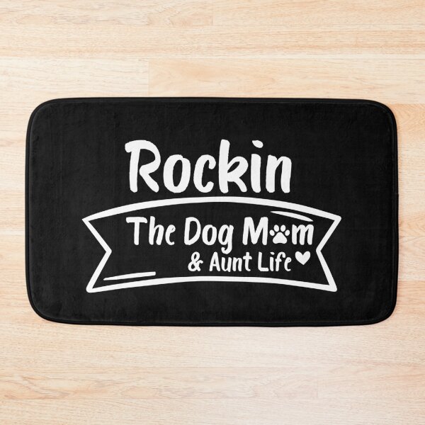 Item preview, Dog Mama Shirt Women Rockin' The Dog Mom Aunt Life Funny Cute Dog Lovers designed and sold by BadrLuke01.