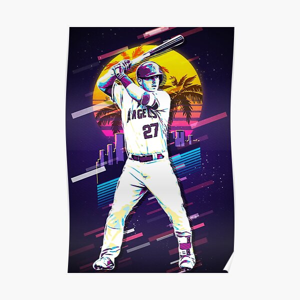 Mike Trout Poster for Sale by dekuuu