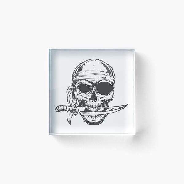 Item preview, pirate skull designed and sold by Moueddene.