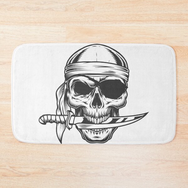 Item preview, pirate skull designed and sold by Moueddene.