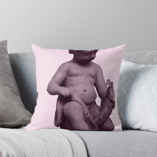 Item preview, A Statue in Monserrate Hill in Bogotá, Colombia - Pink designed and sold by Floramisu.