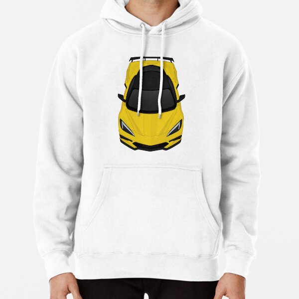 Corvette hoodie shop yellow