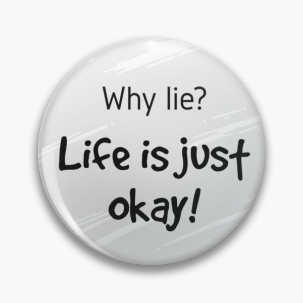 Item preview, Life is Ok designed and sold by designbyjodyb.