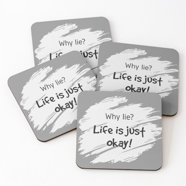 Item preview, Life is Ok designed and sold by designbyjodyb.