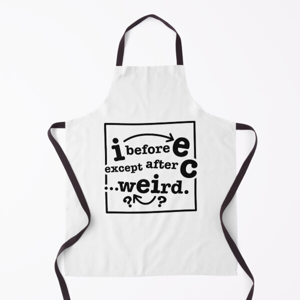 Item preview, I Before E Except After C Box designed and sold by DetourShirts.