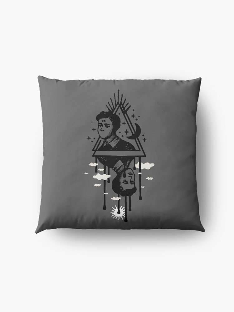 Alternate view of Wander the Night Floor Pillow