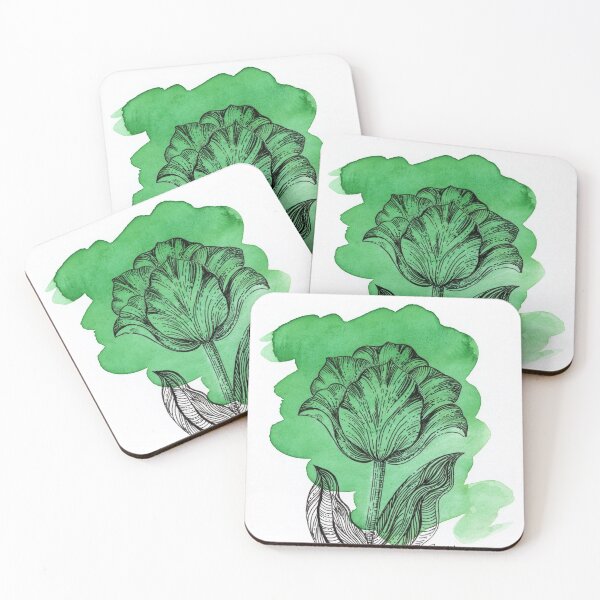 Item preview, Green Splash Tulip designed and sold by StudioLRM.