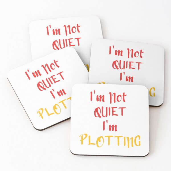 Item preview, I'm Not Quiet I'm Plotting Classic T-shirt - Gift For Writers and Author shirt designed and sold by Achrafilla1.