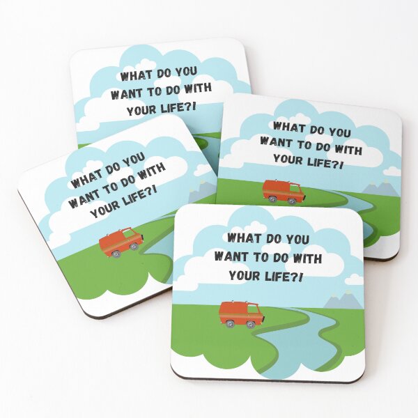 Item preview, Live In A Van Down By The River, Matt Foley Motivational Speaker Quote designed and sold by MamaSweetea.