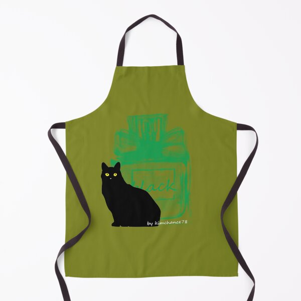 Item preview, a perfume bottle and cats style design print. designed and sold by dadamda.