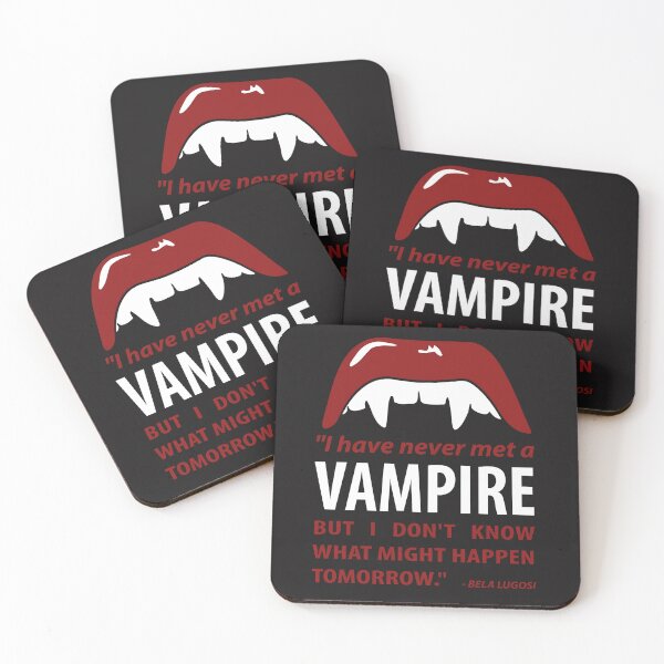 Item preview, I have never met a vampire... - Bela Lugosi Quote designed and sold by mymymagic.