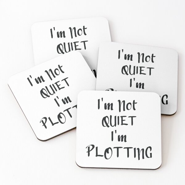 Item preview, I'm Not Quiet I'm Plotting Classic T-shirt - Gift For Writers and Author shirt designed and sold by Achrafilla1.