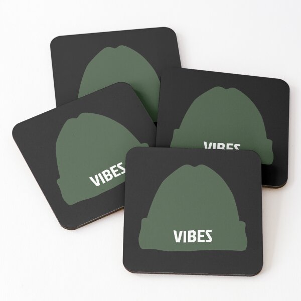 Item preview, Vibes Cool Beanie in Green  designed and sold by ckz19.