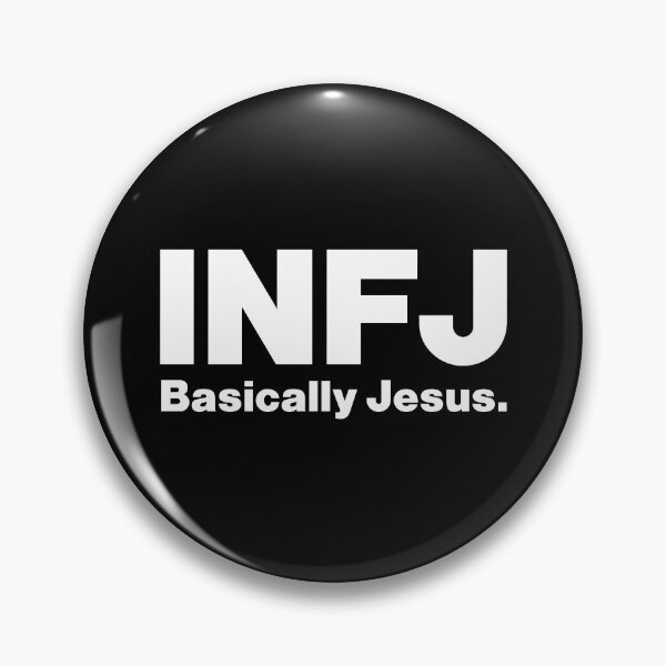 Item preview, INFJ Basically Jesus (MBTI Merch) designed and sold by lamweixing.