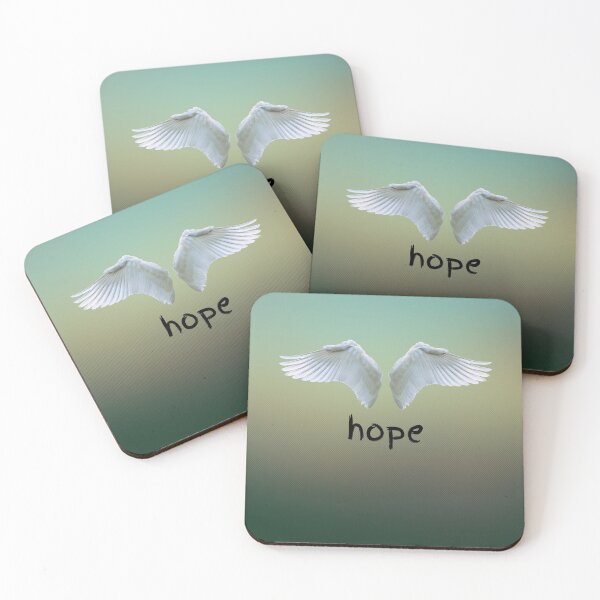 Item preview, HOPE ANGEL WINGS designed and sold by WokeWords.
