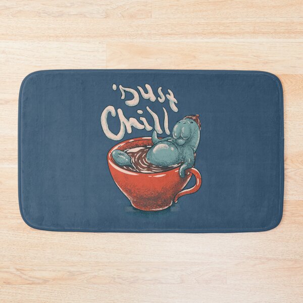 Item preview, Manatee Chilling in a Tea Cup - Just Chill | Coffee Mug Dugong | Mana Tea | Manatee County designed and sold by Any Color Designs.