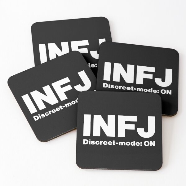 Item preview, INFJ Discreet-mode: ON (MBTI Merch) designed and sold by lamweixing.