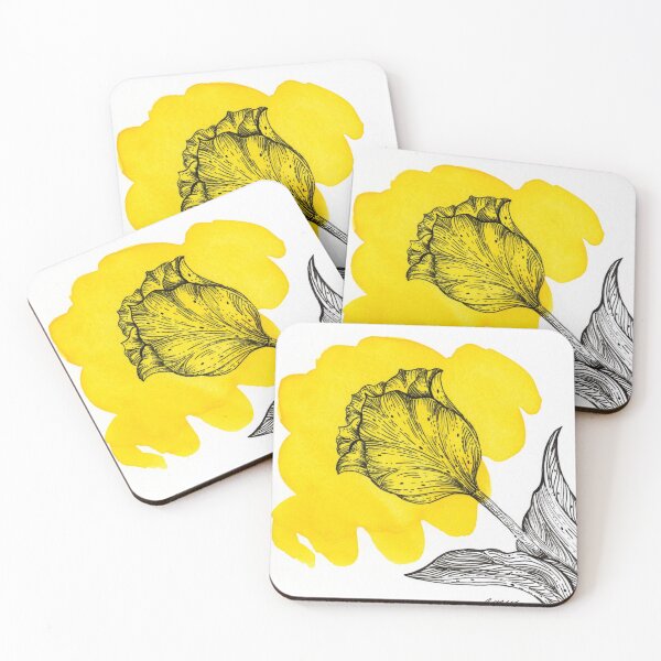 Item preview, Yellow Splash Tulip designed and sold by StudioLRM.