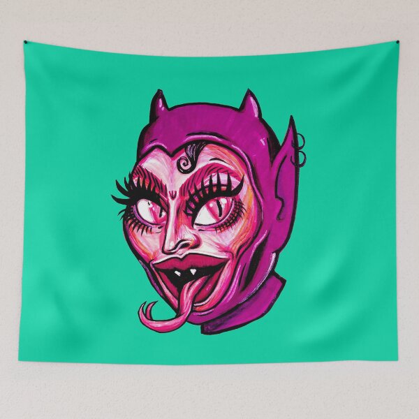 Item preview, Devil in Pink  designed and sold by ncbennett.