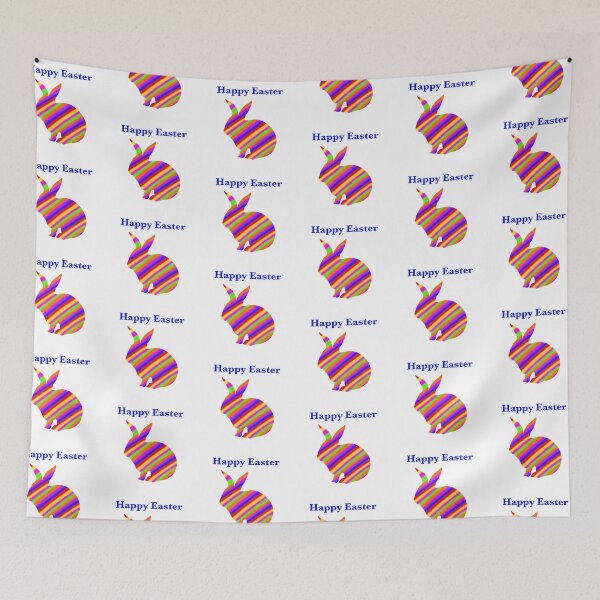 Item preview, Happy Easter Rainbow Rabbit designed and sold by Imemewell.