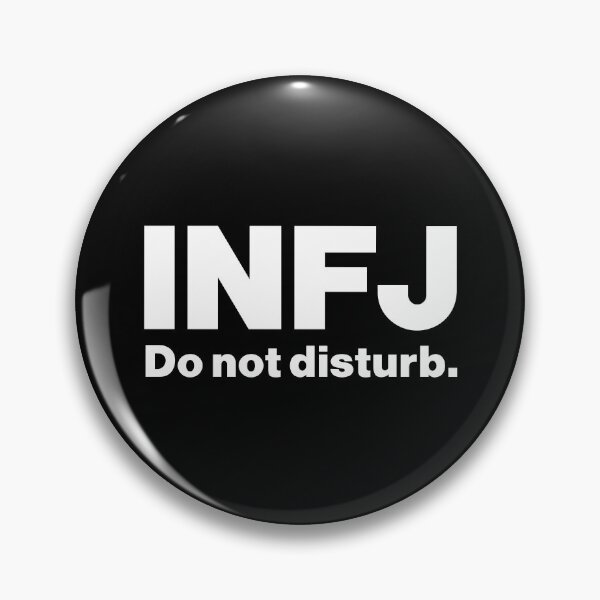 Item preview, INFJ Do Not Disturb (MBTI Merch) designed and sold by lamweixing.