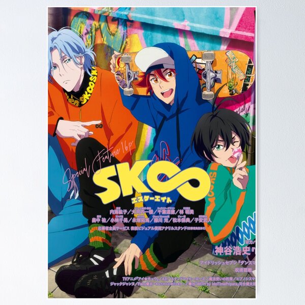 SK8 the INFINITY Anime DVD Promo | Poster