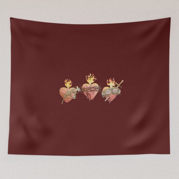 Item preview, Hearts of the Holy Family designed and sold by SaintlyStitches.