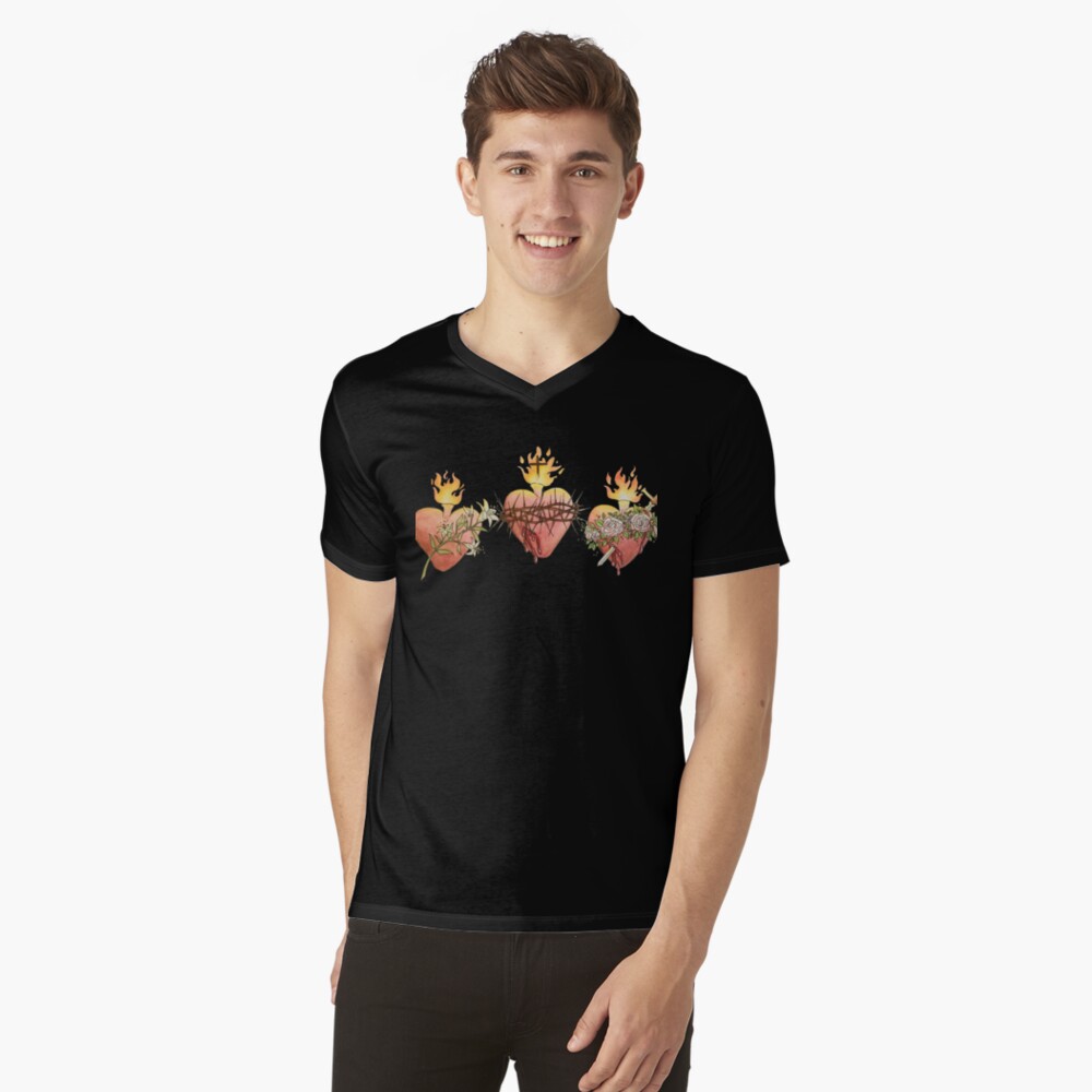 Artikel-Vorschau von T-Shirt mit V-Ausschnitt, designt und verkauft von SaintlyStitches.