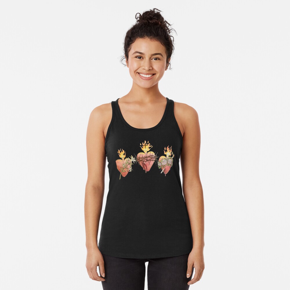 Artikel-Vorschau von Racerback Tank Top, designt und verkauft von SaintlyStitches.