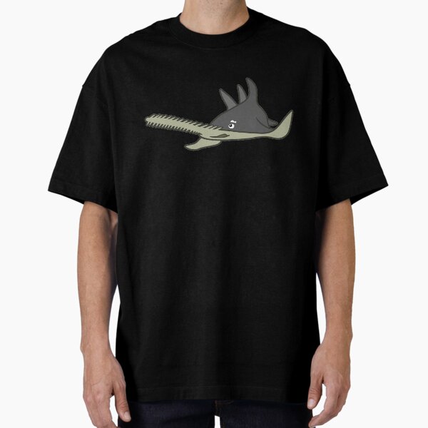 Sawfish. Iconic Australian Animal. Colour. Oversized T-Shirt