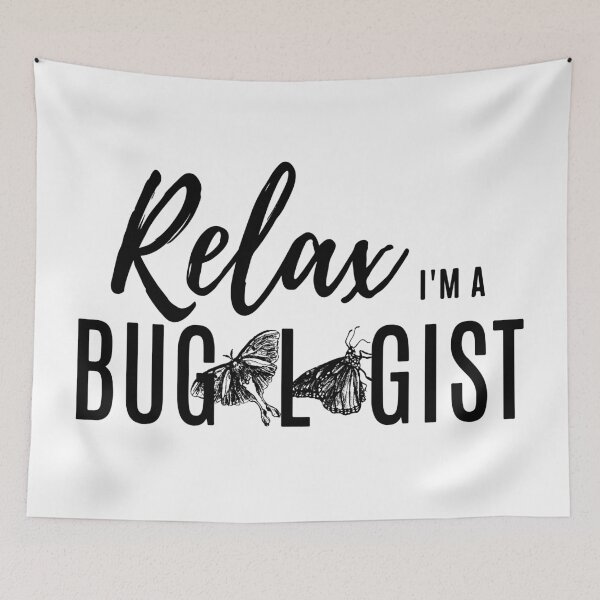 Item preview, Relax, I'm a Bugologist (Butterfly and moth) designed and sold by TiffanyYau.