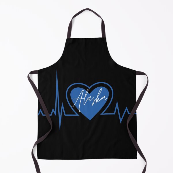 Item preview, Alaska Hometown Heartbeat Blue Support Your State American US Pride designed and sold by BoomDesignsUS.