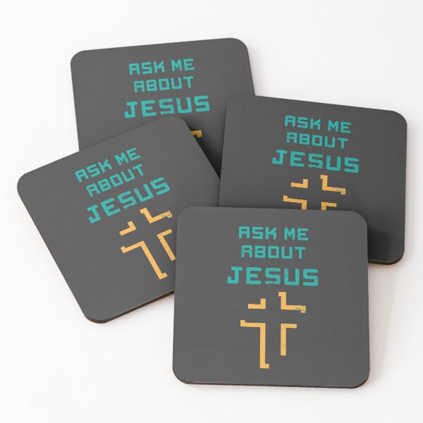 Item preview, Ask Me About Jesus designed and sold by Creatively Torn.
